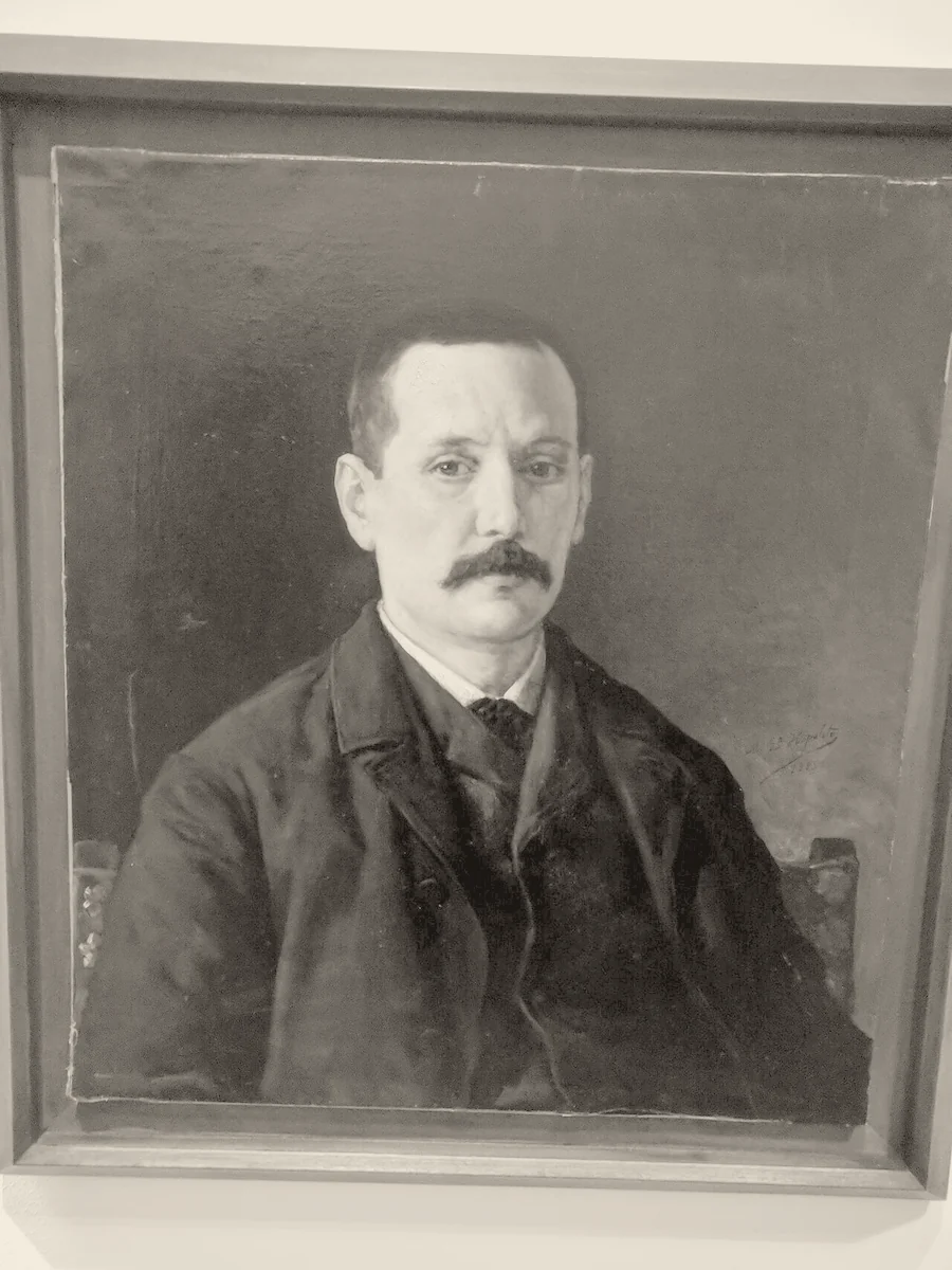 Retrato de Benito Pérez Galdós