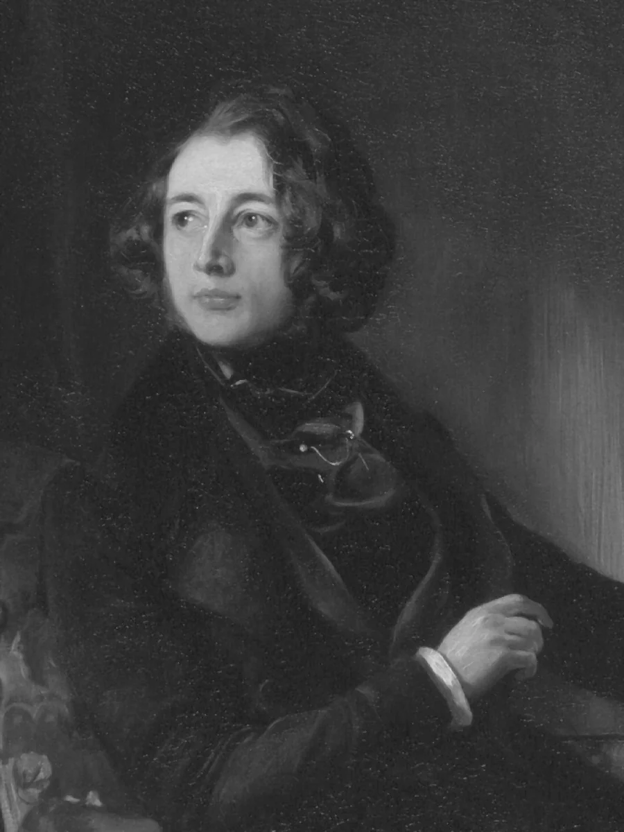 Retrato de Charles Dickens