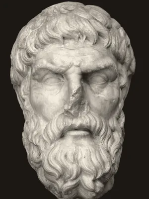 Retrato de Epicuro