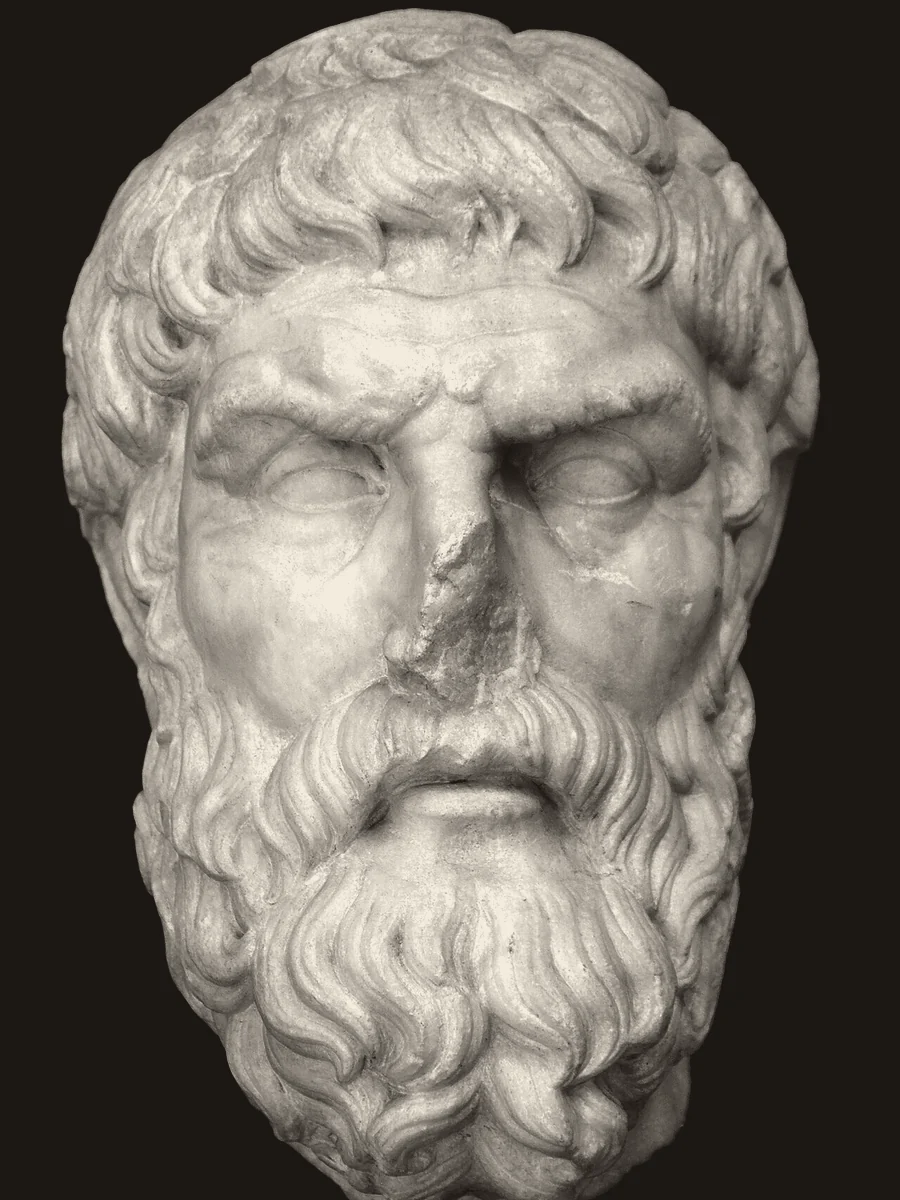 Retrato de Epicuro