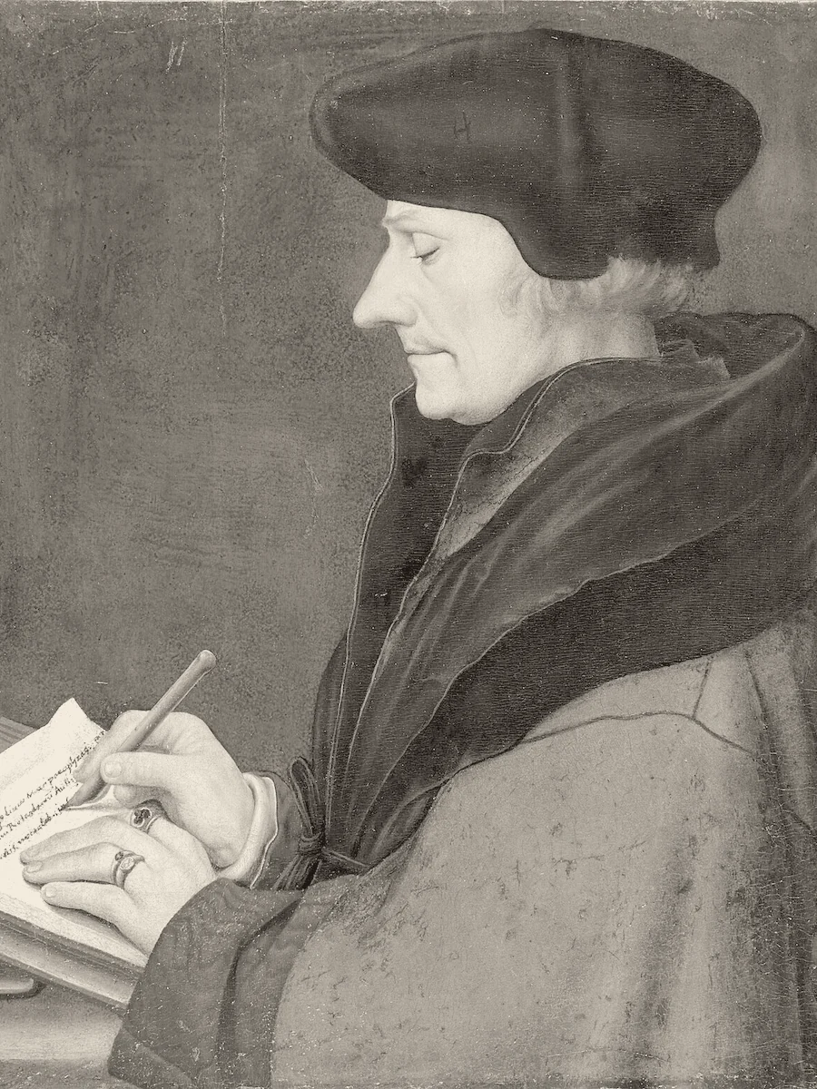 Retrato de Erasmo de Rotterdam