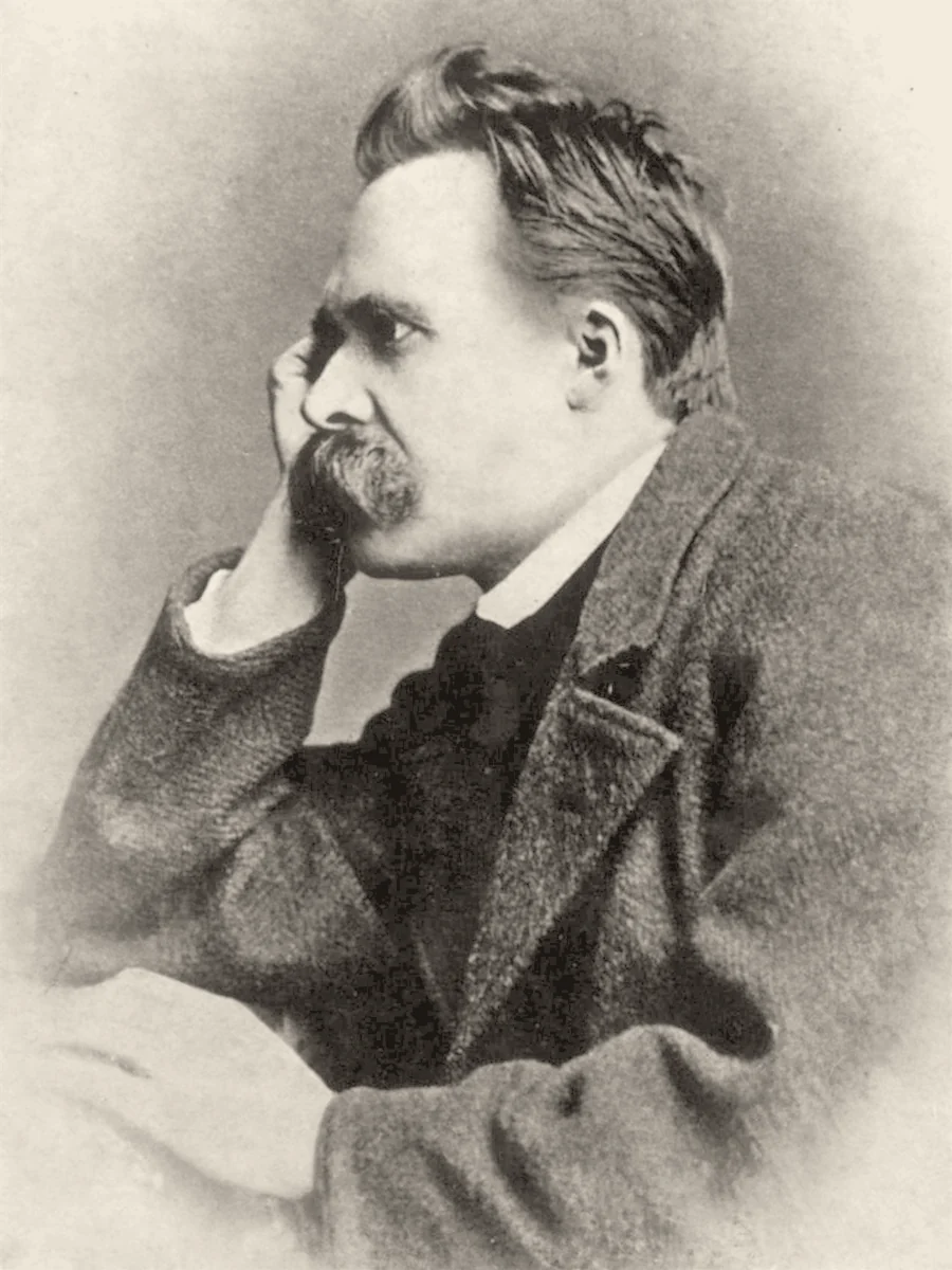 Retrato de Friedrich Nietzsche