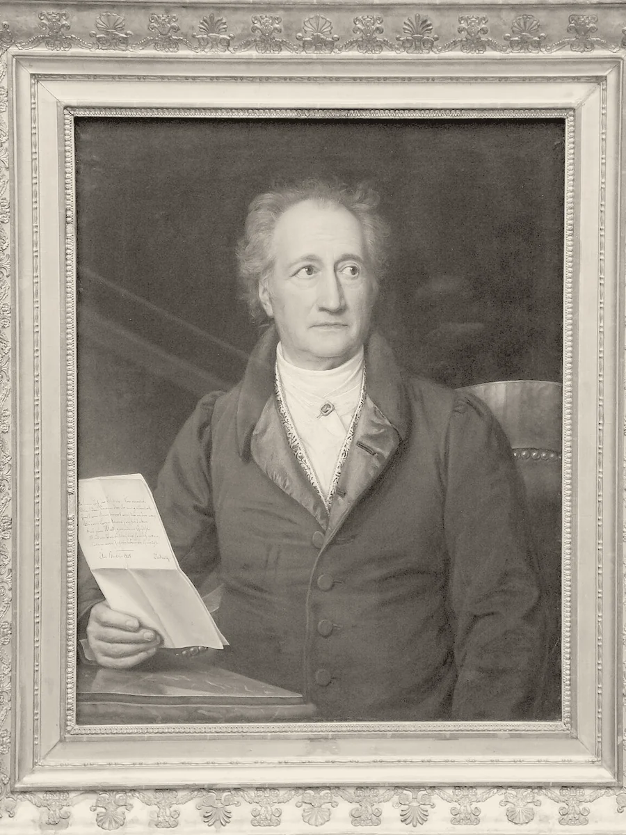 Retrato de Goethe