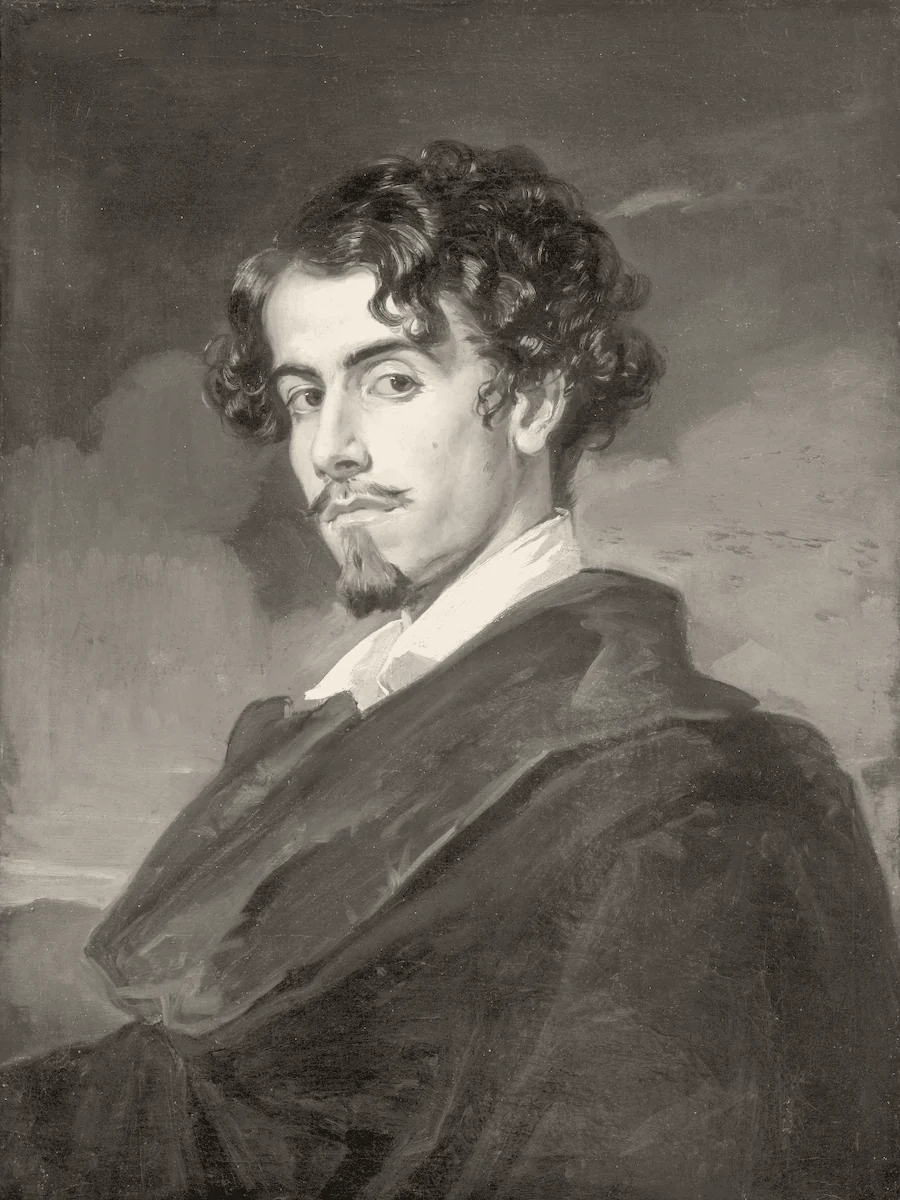 Retrato de Gustavo Adolfo Bécquer