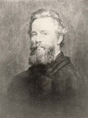 Retrato de Herman Melville