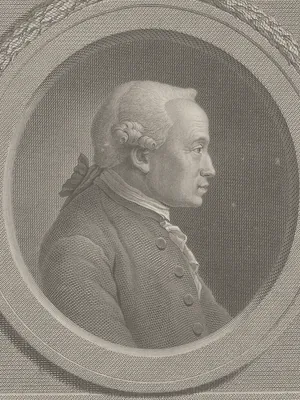 Retrato de Immanuel Kant