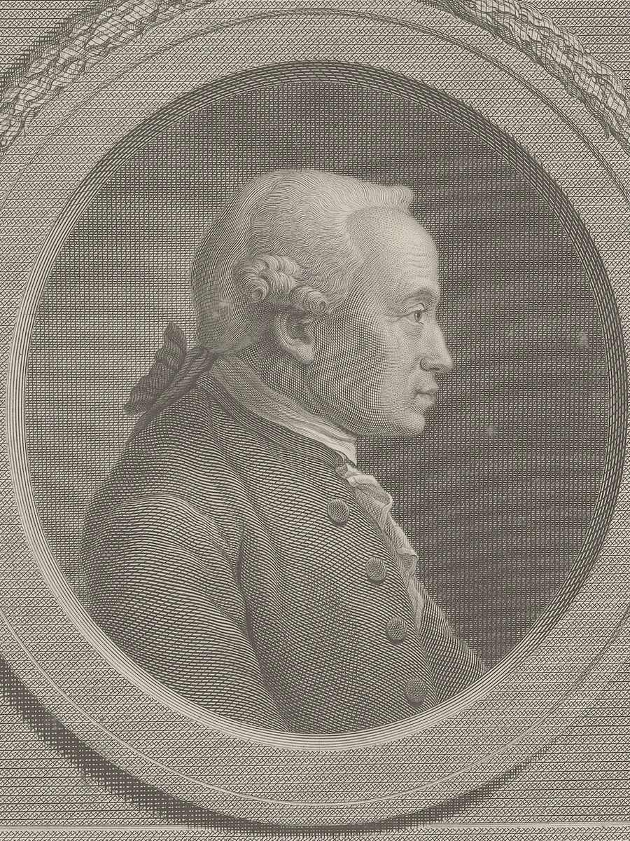 Retrato de Immanuel Kant