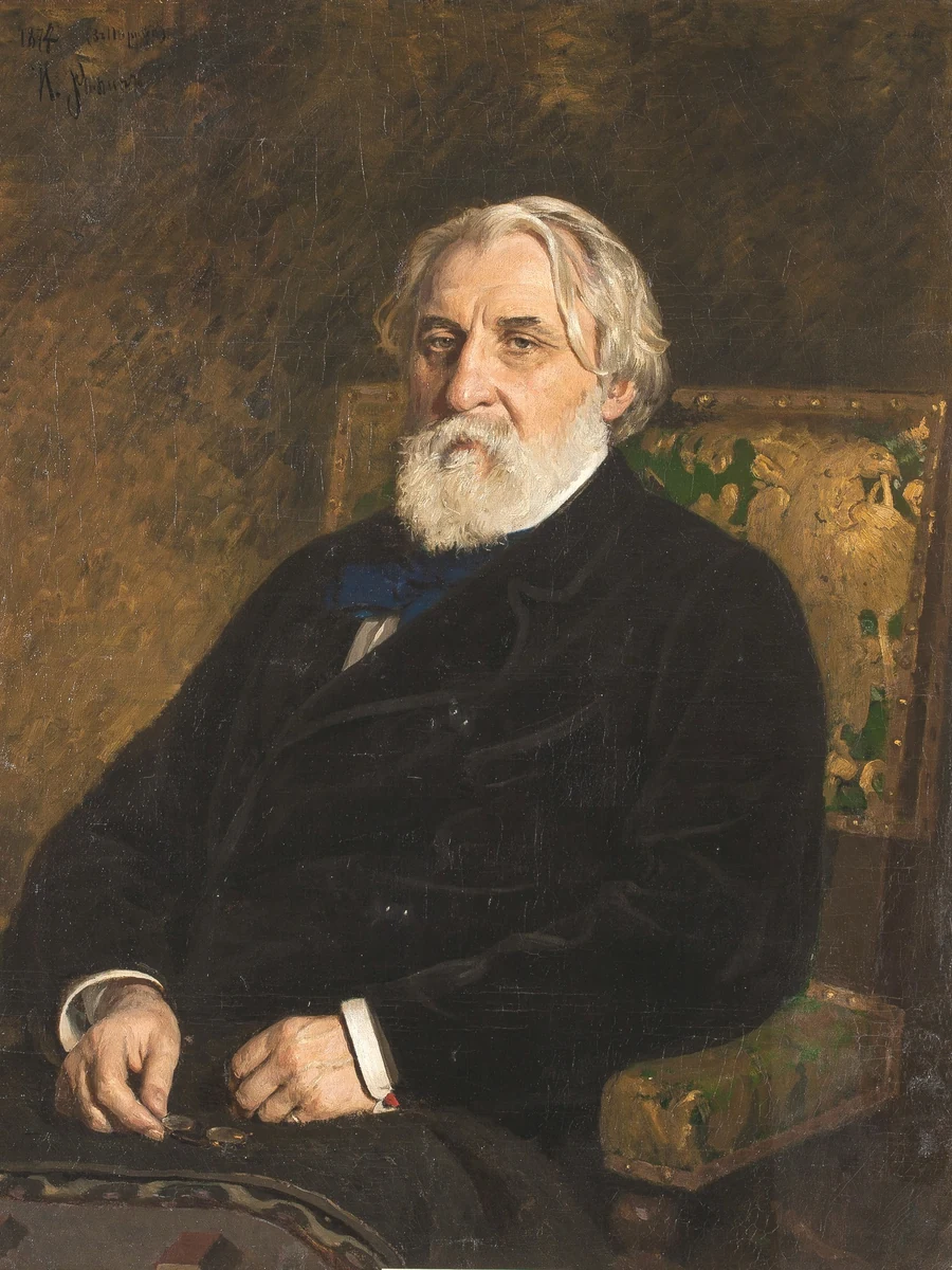 Retrato de Iván Turguénev