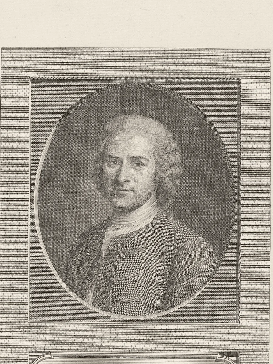 Retrato de Jean-Jacques Rousseau