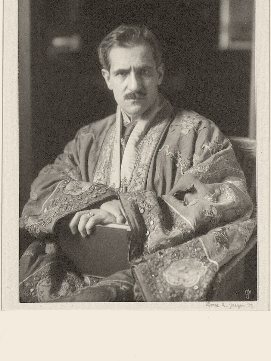 Retrato de Kahlil Gibran