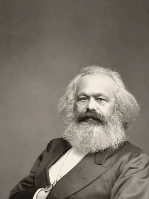 Retrato de Marx y Engels