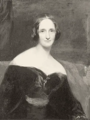 Retrato de Mary Shelley
