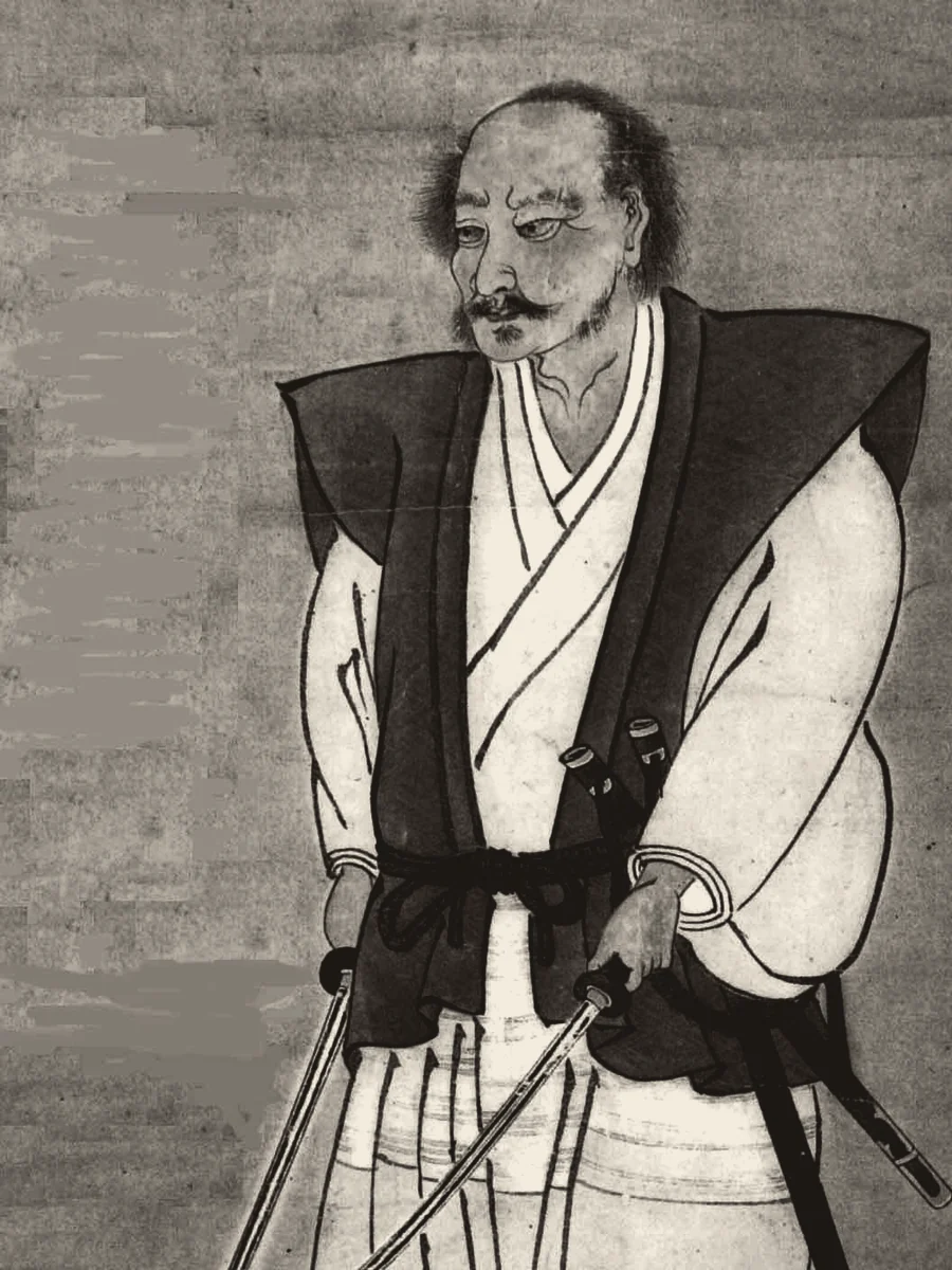 Retrato de Miyamoto Musashi