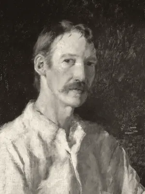 Retrato de Robert Louis Stevenson
