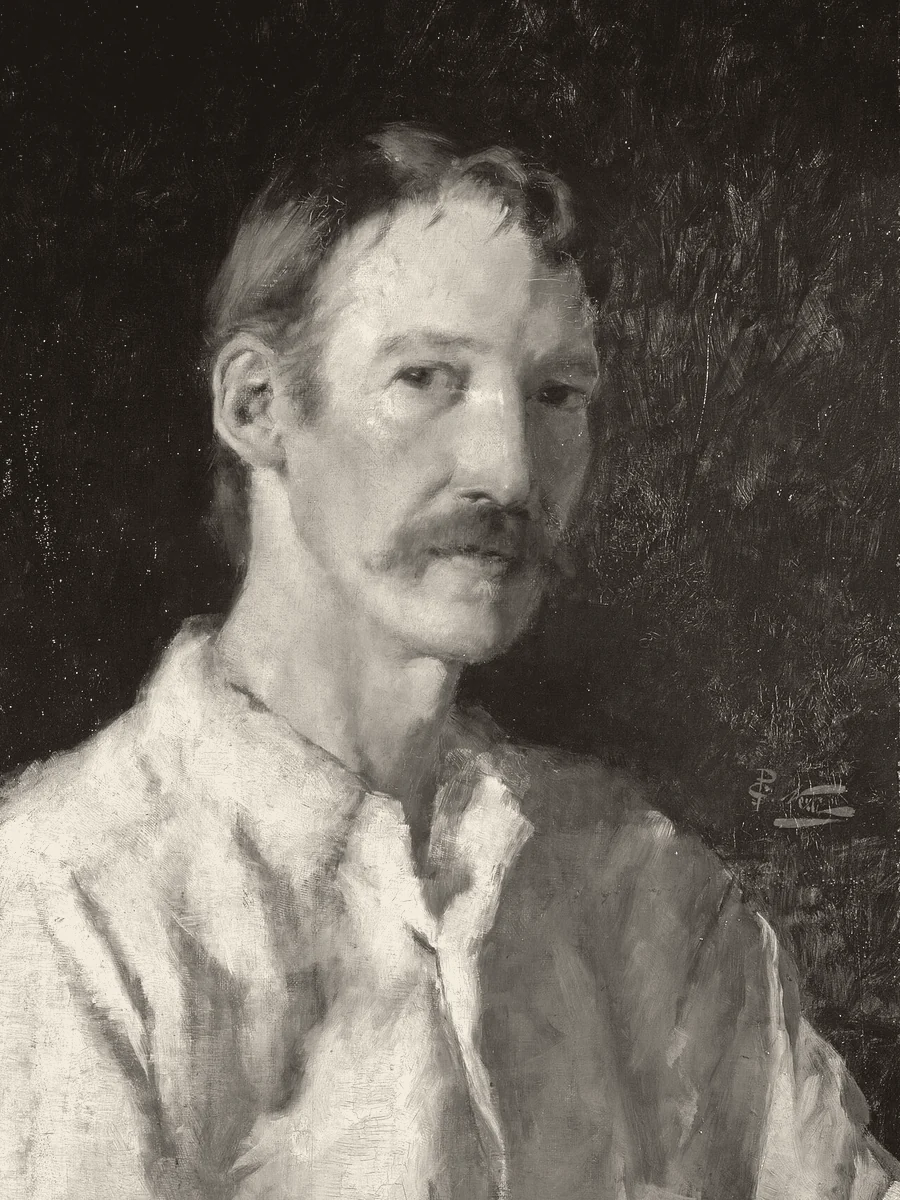 Retrato de Robert Louis Stevenson