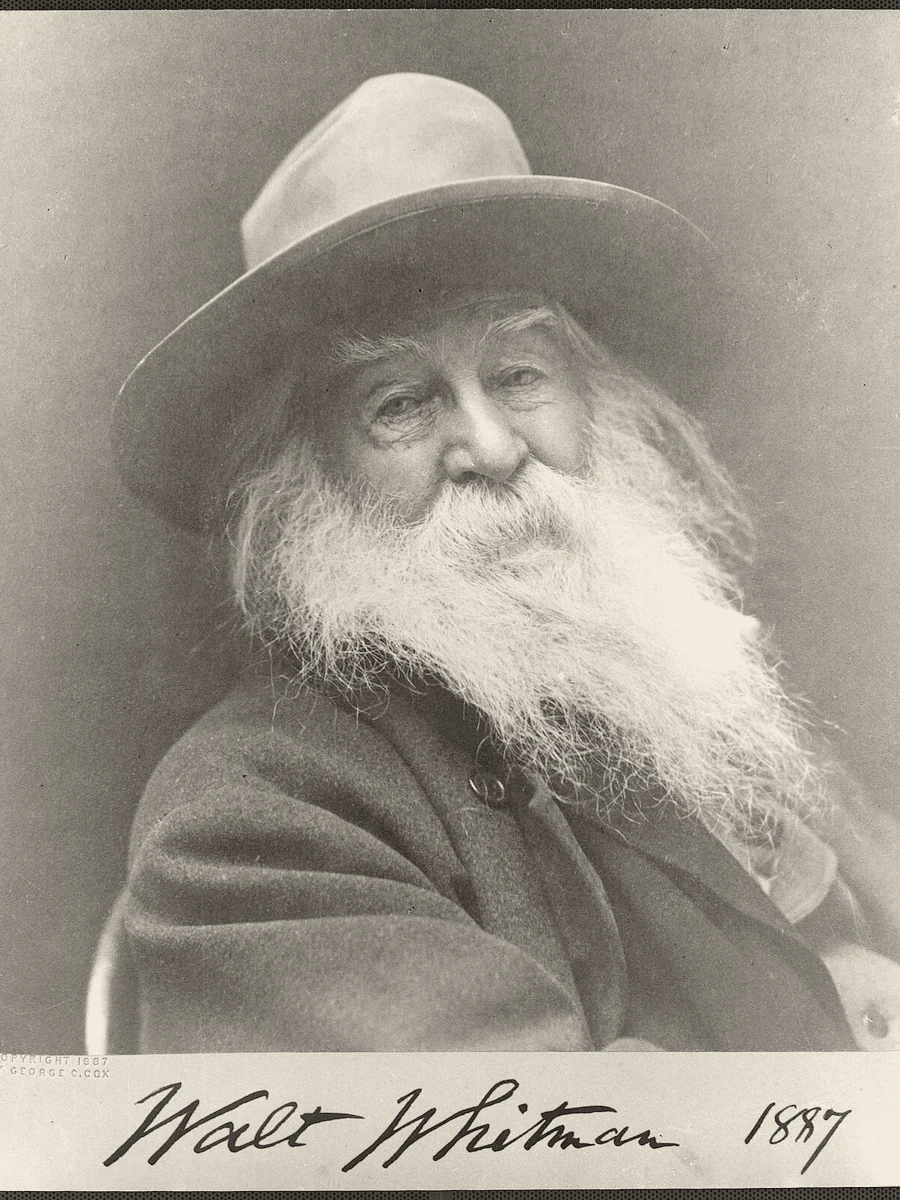 Retrato de Walt Whitman