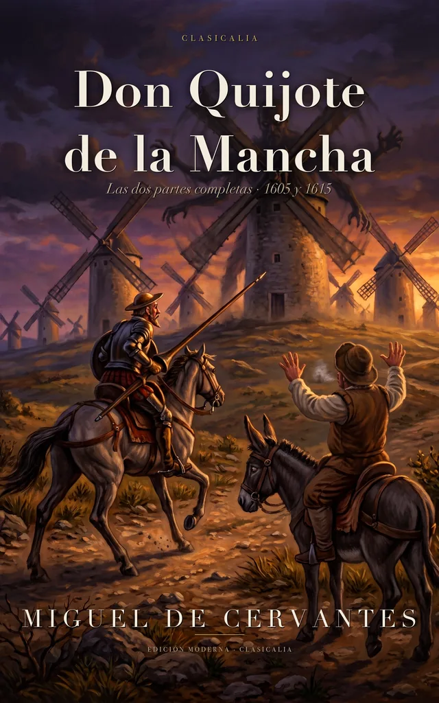 Don Quijote de la Mancha de Miguel de Cervantes