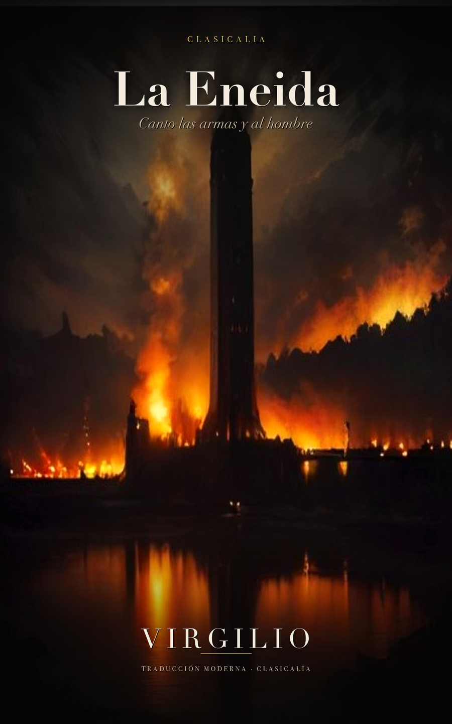 Portada de La Eneida