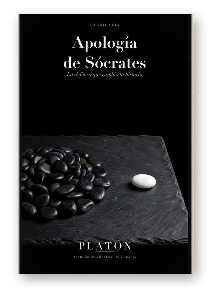 Edición en papel de Apología de Sócrates