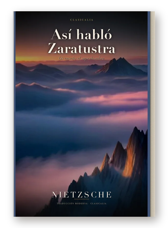 Edición en papel de Así habló Zaratustra