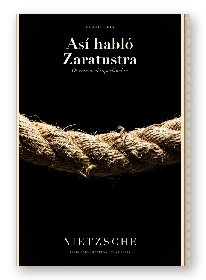 Edición en papel de Así habló Zaratustra