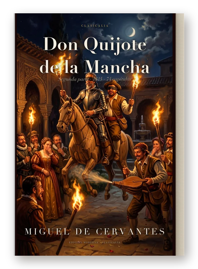 Don Quijote de la Mancha, parte II en papel