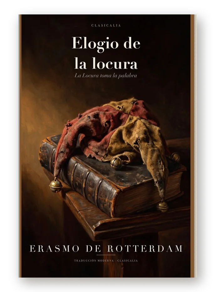 Edición en papel de Elogio de la locura