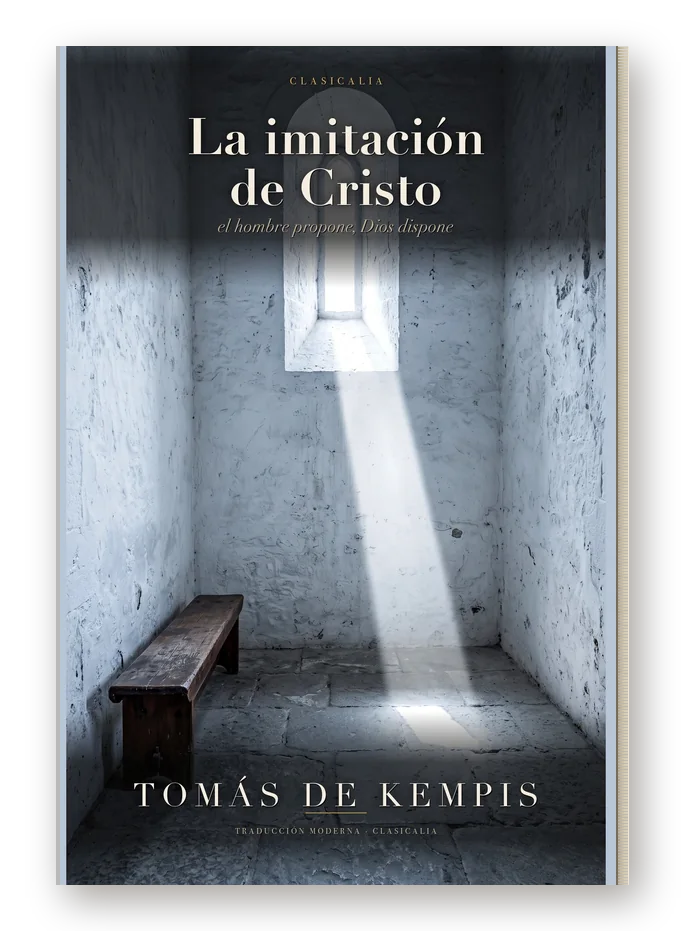 Edición en papel de La imitación de Cristo