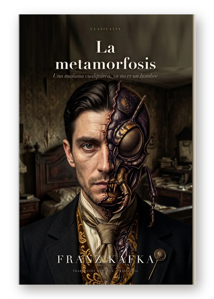 Edición en papel de La metamorfosis