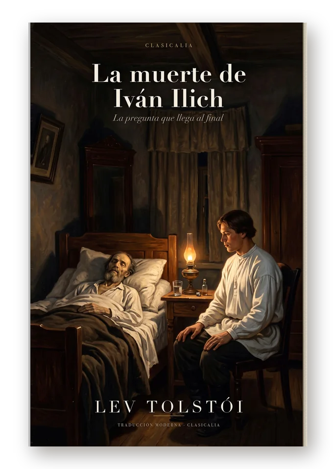 Edición en papel de La muerte de Iván Ilich