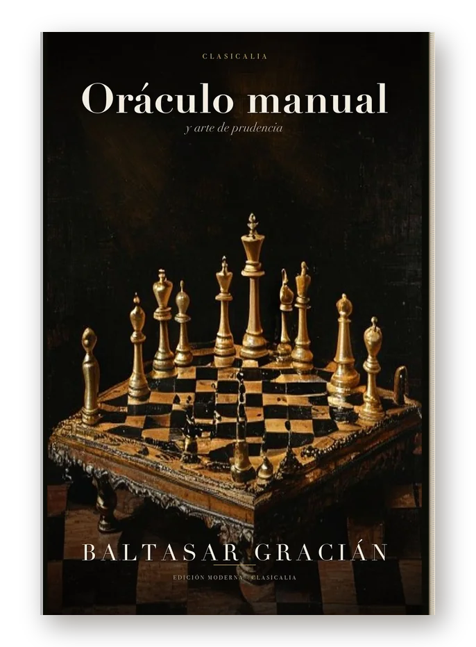 Edición en papel de Oráculo manual y arte de prudencia