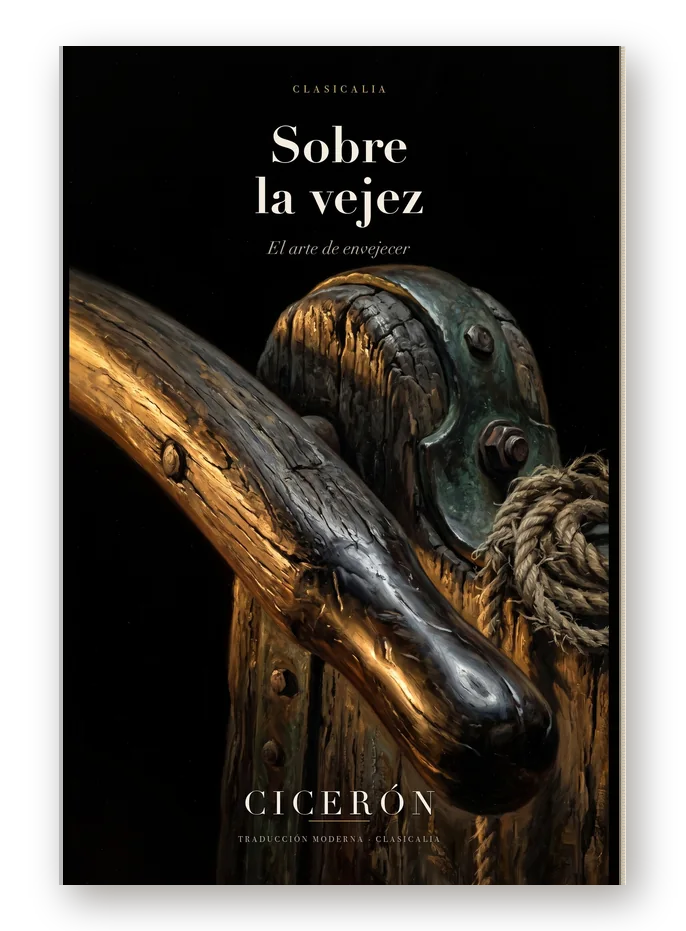 Edición en papel de Sobre la vejez